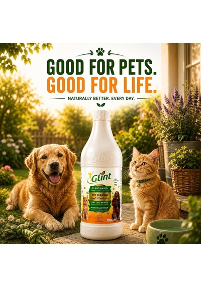 Pet Cleaner 1 Litre%100 Bitkisel Evcil Hayvan Kedi Köpek Çok Amaçlı Temizlik Pati Temizleyici Şampuan Koku Giderici