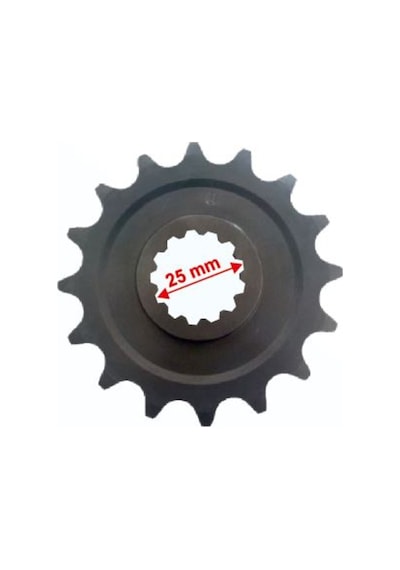 Ön Dişli 520-16T Iç 25 Mm 13 Tırnaklı Öm