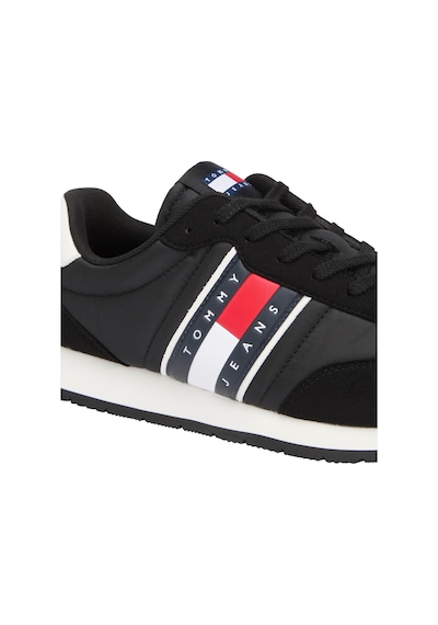 Tommy Hilfiger Tjm Core Classic Runner Siyah Erkek Sneaker-12266 Siyah