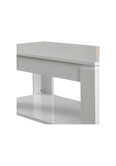 Shelf Beyaz Orta Sehpa / Dikdörtgen Orta Sehpa
