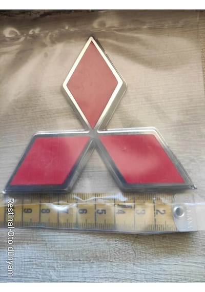 Mitsubishi Lancer 2008-2017 Bagaj Arma Logo 10 Cm Bantlı Outlander Asx Uyumlu Oto Aksesuar