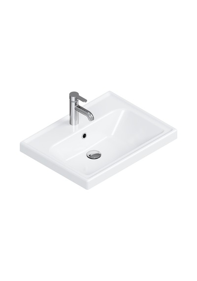 Turkuaz Frame Lavabo 60 X 45 Cm.beyaz Vb015h82u00 Beyaz