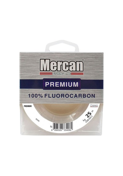Mercan Fluorocarbon Premium 25 M Makara Misina