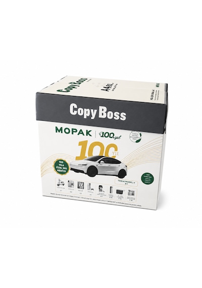 Copy Boss A4 1 Koli 100. Yıla Özel Tesla Hediyeli