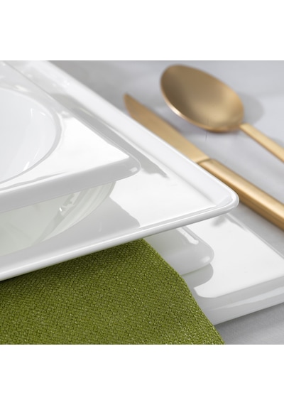 Schafer Blanc Bone Yemek Takımı 60 Parça-beyaz