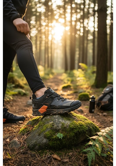 Enoch Erkek Siyah Su Geçirmez Outdoor Trekking Ve Dağ Yürüyüş Ayakkabısı Turuncu Enoch Erkek Siyah Su Geçirmez Outdoor Trekking Ve Dağ Yürüyüş Ayakkabısı Turuncu