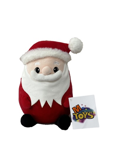 Mtoys 25 Cm Yılbaşı Peluş Noel Baba 11102-21 - 4 Adet Tarı