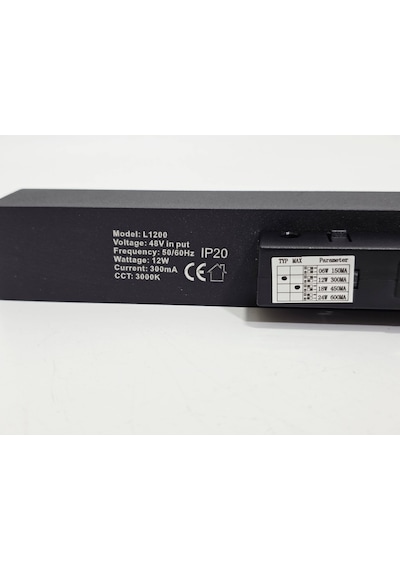 L1200 Gün Işığı Magnet Lineer Ray Spot 48v 12w 3000k