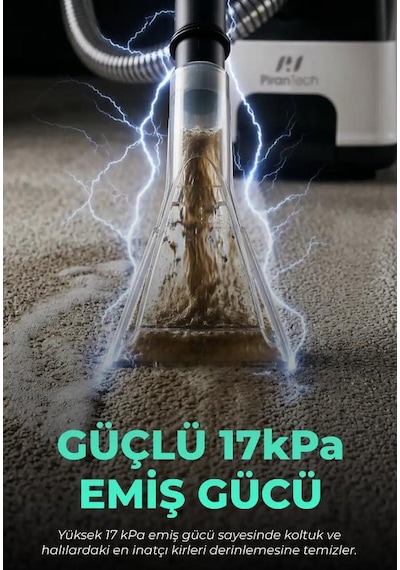 Pirantech Kt-503 Premium Koltuk & Halı Yıkama Makinesi