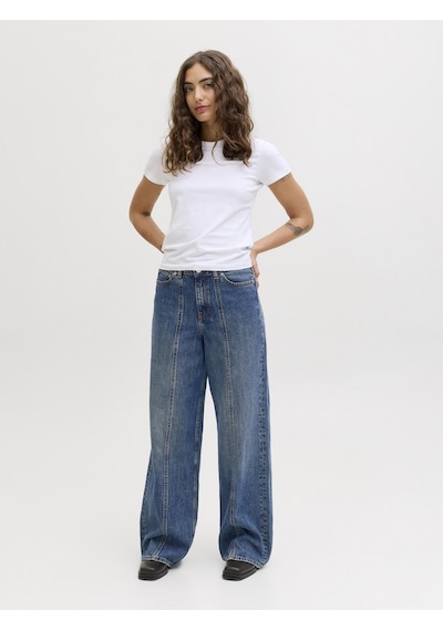 Kadin Yüksek Bel Wide Leg Jean - Tokyo - 12282997 Medium Blue Denim