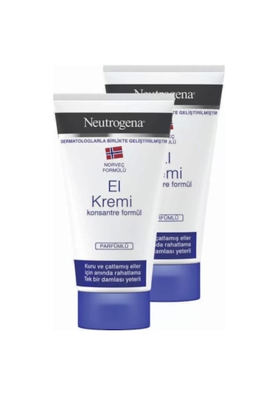 Neutrogena Parfümlü Konsantre El Kremi 2 x 75 ML