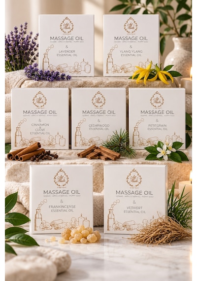 Ylang Ylang - Aromaterapi Masaj Seti 102 Ml
