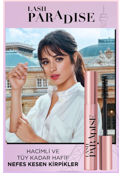 L'Oreal Paris Lash Paradise Intense Maskara Black Ekstra Siyah