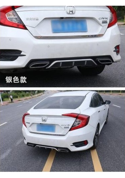 Honda Civic Fc5 Difüzör 2016 - 2020 Difrizör