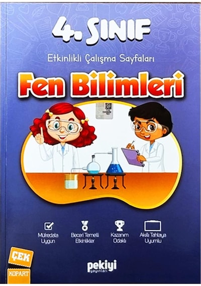 4.sınıf Etkinlikli Çalışma Seti 5 Kitap Toplam 792 Sayfa