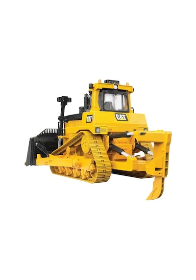 Cat Büyük Paletli Buldozer 1:16 Hareketli Dozer Ve Şantiye İş Makinesi