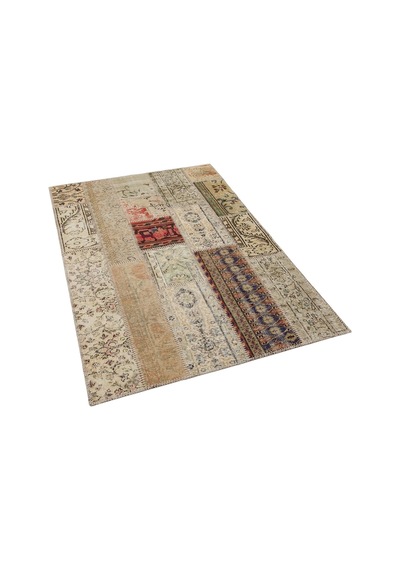 Patchwork Desenli El Yapımı Halı 120 X 180 Cm 5989