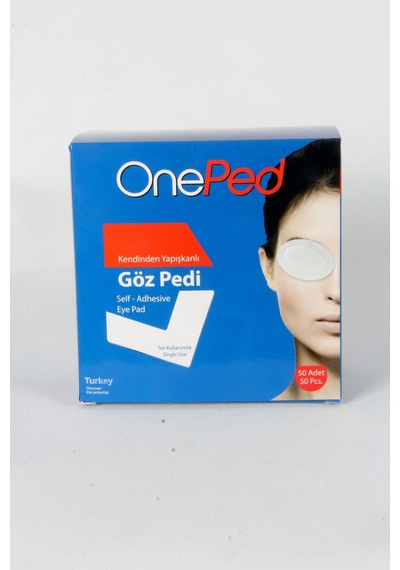 One Ped Kendinden Yapışkanlı Göz Pedi 50'li