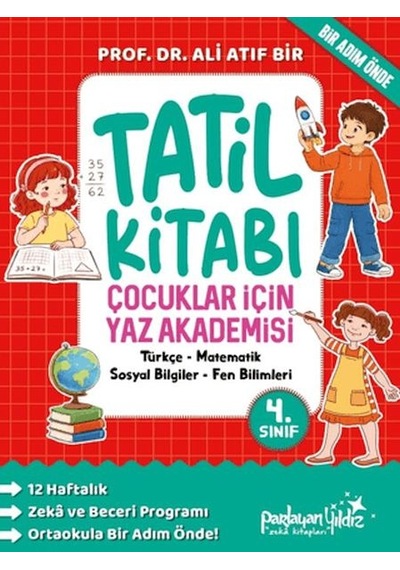 Çuklar İçin Yaz Akademisi 4. Sınıf Tatil Kitabı