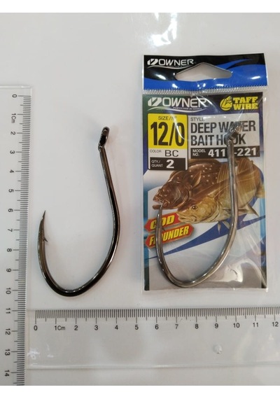 OWNER 4111 DEEP WATER BAIT OLTA İĞNESİ 12/0