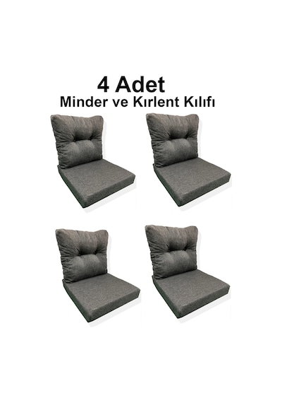 4 Adet Bahçe Balkon Mobilyası Minderi Kılıfı 4 Adet Minder, 4 Adet Kırlent Yanlızca Kılıf Gönderile Çok Renkli 4 Adet Bahçe Balkon Mobilyası Minderi Kılıfı 4 Adet Minder, 4 Adet Kırlent Yanlızca Kılıf Gönderile Çok Renkli