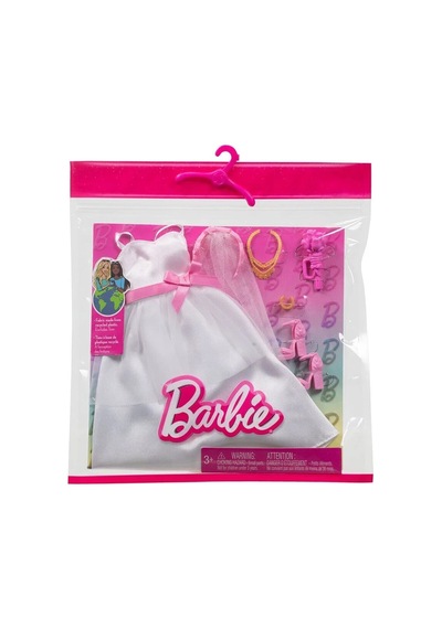 Hwv76 Barbie + Ken Fashion - Gelin Aksesuarları Bebekler Ürüne Dahil Değildir. Diğer