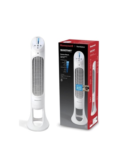 Honeywell Quietset Hyf260 Tüm Oda İçin Salınımlı Kule Vantilatör, 5 Hız Ayarı, 80 Derece Salınım, Za Sku: Zeus8690010174857