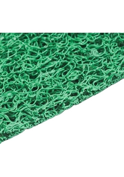 Kıvırcık Halı Paspas 14 Mm Renk Yeşil 1,20 X 2 Metre Su Emici İş Çok Renkli
