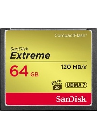 Sandisk Extreme Compact Flash SDCFXSB-064G-G46 64 GB CF Hafıza Kartı