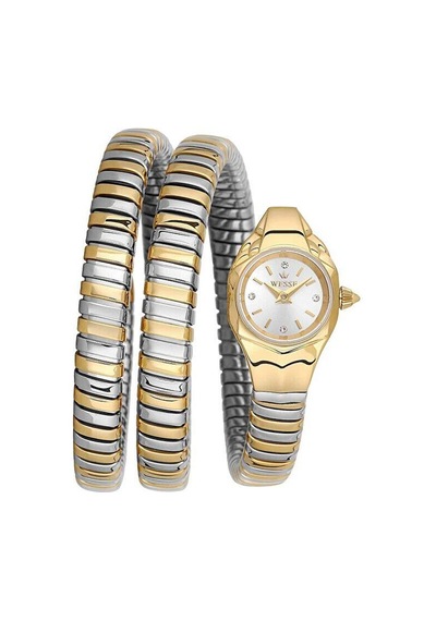 Wesse Wwl1163-03 Quartz Çelik Gri Altın Rengi 23 Mm Kadın Kol Saati