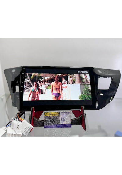 Toyota Corolla 2013-16 Navigasyon Multimedyaandroid Gerçek 6gbram