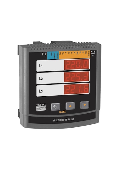 Kael Multiser-01-pc-96 - Multimetre - Şebeke Analizörü Led Ekran