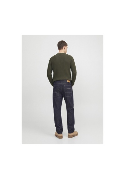 Jack & Jones Jjedover Knıt Crew Neck Sn Haki