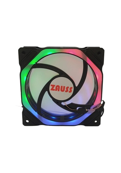 Zauss ZX-300 Sekizgen RGB 12 CM Kasa Fanı