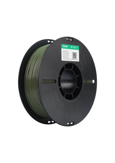 Esun Pla+hs Zeytin Yeşili Filament 1.75mm 1kg Plastik Makara