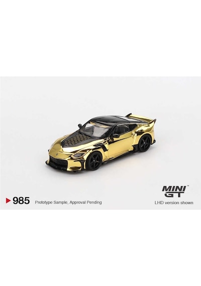 Mini Gt Nissan Z Veilside Ffz400 Gold Chrome 1/64