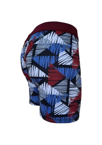 Tutku Erkek Desenli Likralı Pamuklu Boxer 5Li Paket 001