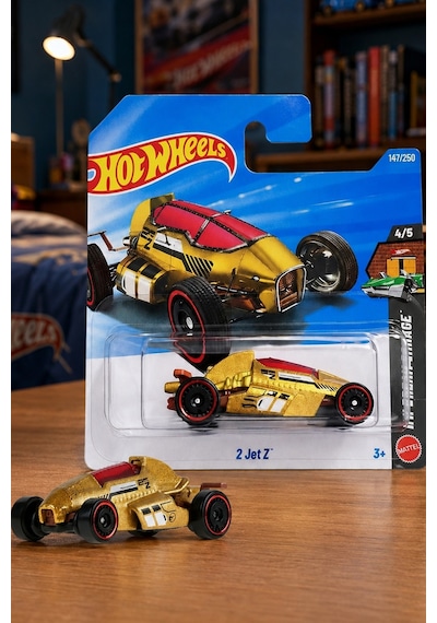 Hot Wheels 2 Jet Z - Özel Seri Metal Oyuncak Araba Çok Renkli