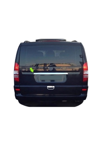 Mercedes Viano W639 Krom Bagaj Çıtası P.çelik 2003-2014 Arası