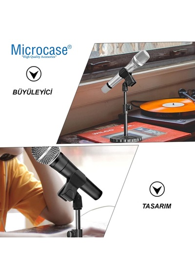 Universal Mikrofon Tutucu Parça Mikrofon Kelepçesi Al4620