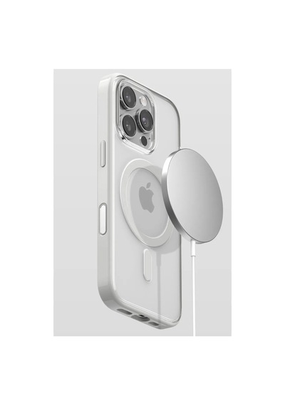 Magicool Venco Apple iPhone Uyumlu 15 Pro Max Joly Magsafe Kapak - Beyaz