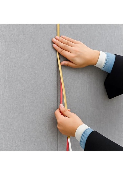 Gold Kendinden Yapışkanlı 1 Adet 0.8mm X 280cm Duvar, Mobilya Kenar Dekoratif Koruma Şerit Çıta Altın
