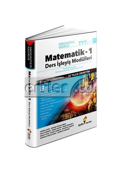 TYT Matematik Ders İşleyiş Modülleri 1. Kitap -  Aydın Yayınları