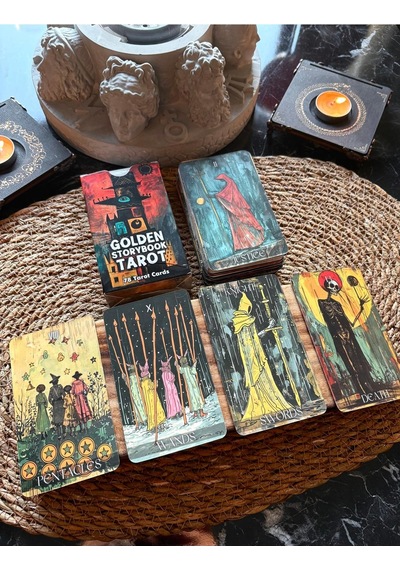 Golden Story Tarot Destesi 78 Kart - Arındırma Kesesi Hediyeli
