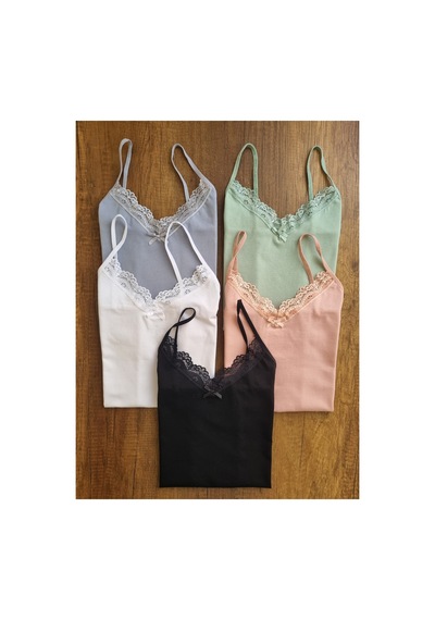 Demirsa Boutique Kadın 5'li Paket Dantelli Pamuklu İp Askılı Atlet Mavi, Yeşil, Pudra, Siyah, Beyaz Mavi-pudra-yeşil-siyah-beyaz5 Demirsa Boutique Kadın 5'li Paket Dantelli Pamuklu İp Askılı Atlet Mavi, Yeşil, Pudra, Siyah, Beyaz Mavi-pudra-yeşil-siyah-beyaz5