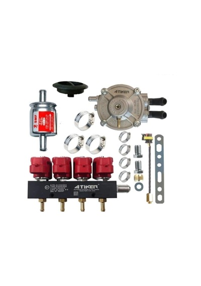 Atiker Sr07 Sgı Regülatör + 4 Sil Enjektör Çok Renkli