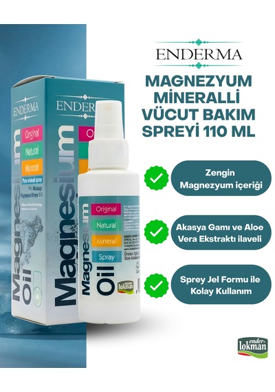 Magnezyum Mineralli Vücut Bakım Spreyi 110ml