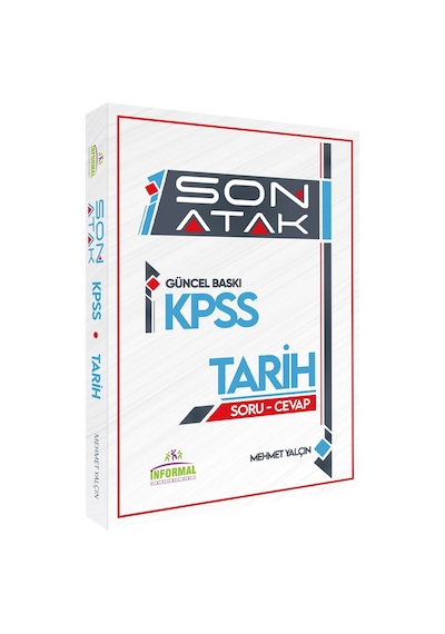 KPSS Tarih 2li Set Karakutu Ve Anamorfik Yayınları Son Atak Çıkmış-özgün Soru Bankası