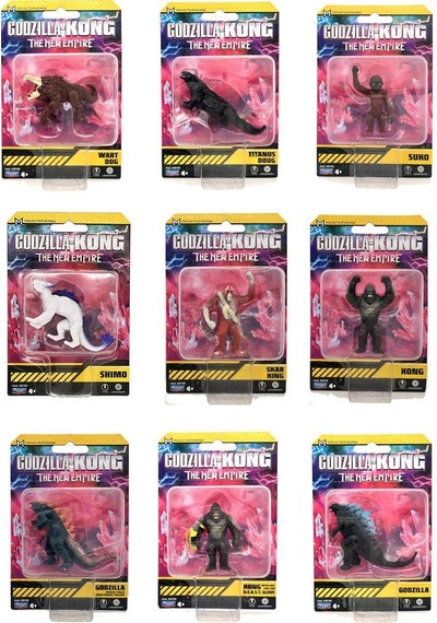 Mn313000 Godzilla Vs. Kong Mini Figür 5 Cm - 35760 44 Cats