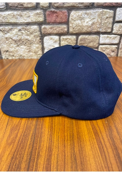 Hamze Mlb Nakış Hip Hop Snapback Rapper Basket Beyzbol Cap Şapka Lacivert